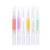 Nail Nutrition Oil Pen Nail Treatment Cuticle Revitalizer Oil Prevent Agnail Nail Gel Polish Nourish Skin oil 15 styles Best quality