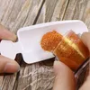 Bärbar dopppulver Återvinningsfack Spik Glitter Förvaring Box Manicure Tool Nail Art DIY Equipment Accessory 2020