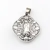 20pcs lots Antique Silver Virgin Mary Religious Alloy Charm Pendant Fit Necklace DIY Accessories 25 8x35mm A-480a178e