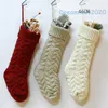 Chaussettes de noël tricotées, offre spéciale, sac cadeau de bonbons, arbre de noël suspendu, décoration pour la maison