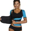 Sauna Sweat Trainer Cintura Perda de Peso Corset Controle Tummy Hot Shaper Do Corpo Das Mulheres Emagrecimento Shapewear Top