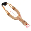 Trä Material Slingshot Gummi String Roligt Traditionellt barn Utomhus Sling Shots Intressant Skytte Toys Souvenirs CCA10812 360PC