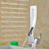 Torneira moderna de cozinha elegante água quente e fria Deck exclusivo de curvador de banheiro mixer torneira de banheiro torniras para pia de banheiro