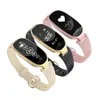 S3 Smart Wrists Bracelet Bracelet Rastreador de frequência cardíaca Rastreador de atividades Smartwatch Band Mulheres Ladies Assista a iOS Android Phone4065969