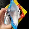 12*21cm OPP PVC Poly Bags Zipper packing Plastic Retail packaging package pouch bag for iphone 7 8 plus case 5.5 inch