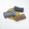Knitted Crochet Headband Kids baby Winter Sports Headwrap Hairband Turban Head Band Ear Warmer Beanie Cap Headbands LJJA3547139243853