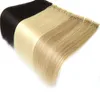Estensione dei capelli brasiliani 6d punta prelagance prolunga per capelli umani per la donna piena testa in 30 minuti 20 colori disponibili 14-28 pollici Prezzo di fabbrica