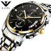Запястье часы Nibosi Business Affairs Man Forist Watch больше функции шесть игл Quartz Watch8075020