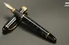 Fountain Pen X450 FROSTED BLACK AND GOLDEN nib 1mm BROAD NIB FOUNTAIN PEN JINHAO 4504657653