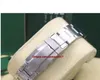 Julklapp 5 stilar 04 Oanvända 40mm stålarmband Perpetual Watch Modell 116000 Index Ring Automatiska Mekaniska Män Klockor