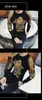 new mens sweater hoodies clothing gold dragon print men pullver erkek kazak club party stage male trui heren