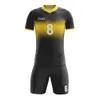 Maglia da calcio con stampa a sublimazione del nuovo modello OEM dell'uniforme da calcio del kit completo economico con logo di design personalizzato