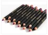 12 färger Märke läpppennor Matte Lipliner Pencil Vattentät Makeup Lips 2018 Matt Läppstift Läppfodral Smidig Naken DHL 600pCs / Lot