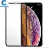 Pełna pokrywa klejowa szklana ochraniacz ekranu dla iPhone 12 11 mini pro max xs max x xr 8 7 6 plus