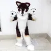 2018 Factory Direct Sprzedaż Eva Materiał Kask Luksusowy Pluszowy Symulacja Fur Wolf Mascot Kostiumy Movie Rekwizyty Pokaż Spacer Cartoon Apparel