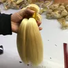 colore biondo 613 capelli brasiliani tesse fasci di capelli lisci 100g pezzo 3 pezzi un lotto spedizione gratuita