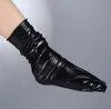 Yeni gelen Kore tarzı moda parıltı çorap kadın trend gece kulübü yansıtıcı parlak kadın çorap elastik kazık yığın çorap kızı6252456