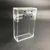 Boîte de rangement transparente en cristal acrylique, étui à cigarettes, coque de protection Portable, Design innovant, support pour fumer du tabac pré-roulé