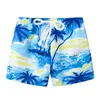 Crianças Meninos Swim Trunks 12 cores listrado dos desenhos animados Impresso Floral com cordão Encerramento Praia Board Shorts Rapazes Raparigas Swimsuit Verão 050321