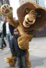 2019 Vendita calda su misura Madagascar I più venduti Alex Lion Mascot Costume Peluche Personaggio dei cartoni animati Vestito Formato adulto Spedizione gratuita EMS