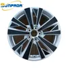 SUNFADA 17 18 Kolfiber Rimprints Wheel Hub Rim Decal Stickers för Peugeot 3008P84 2016 2017 5008 P87 2017 CAR2839