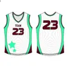 Maillots de basket-ball Hommes Femmes Jeunesse 2022 sports de plein air Porter des logos cousus 00