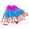 20pcs Diomand Makeup Brushes Set Powder Eye Shadow Foundation Blend Blush Lip Cosmetic Beauty Soft Make Up Brush Tools