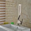 Faucets Modern Stylish Kitchen Faucet Hot And Cold Water Unique Bend Deck Moute Mixer Bathroom Faucet Torneiras Para Pia De Banheiro