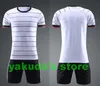 Top 2020 Customized Soccer Tops With Shorts Football wear Custom Blank Team Soccer Jerseys Sets Training Short Running soccer uniform yakuda