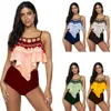 nouveau sport graisse plus jupe split cardigan une pièce feuille de lotus bonbons grand plus grand yakuda maillot de bain flexible élégant bikinis ensembles dames