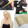 2020 Nuovo estensione dei capelli della punta 6D per l'estensione dei capelli veloce Connessione di fascia alta Virgin Remy Pred Bond I Suggerimento Estensione dei capelli 100G 200Strands