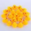 Mini Rubber duck bath duck Pvc with sound Floating Duck Baby Bath Water Toy for Swimming Beach Gift Whole mini Rubber bath duc3879677