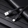 Быстрое зарядное устройство Плетеный кабель Тип C 1 м 3 фута кабель для передачи данных оплетка шнур кабель для Huawei P30 Pro P40 P20 P10 P9