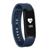 C7S Smart Bracelet Blood Pressure Heart Rate Monitor Smart Watch Fitness Tracker Waterdicht scherm Sport Smart polshorloge voor iPhone Android mobiele telefoon