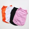 Niedliche Welpenweste Terrier Haustierkleidung Einfarbige Hundeweste Günstige Hundekleidung für kleine Hunde Sommer-T-Shirt VT0054