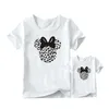 Cute Family Matching Clothes Summer Mommy and daughter Tshirt3793666