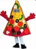 2019 фабрика продажа размер новая пицца талисман костюм Рождественский карнавал одежда производительности взрослых бесплатная доставка