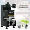 Kommerzielles Tassenversiegelungsgerät, Sojabohnenmilchgetränkemilch, Teetassenversiegelungsmaschine, vollautomatische Siegelmaschine, Milchtee-Shop-Ausrüstung