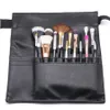 Tamax New Fashion Makeup Brush Holder Stand 22 Pockets Strap Black Belt Waist Bag Salon Makeup Artist Cosmetic Brush Organizer9183323