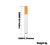 Nuovo tubo per stampaggio di sigarette transfrontaliero Tubo in alluminio portatile creativo da 78 mm