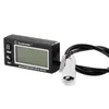 Freeshipping Waterproof multifunction hour meter tachometer voltmeter for gas petrol engine motocross Free Shipping