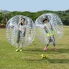 Partihandel Uppblåsbara Human Soccor Ball 1m 1,2m 1,5m PVC Zorb Ball, Uppblåsbar Bumper Ball, Bubble Fotboll, Bubbla Fotboll