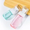 30ML/60ML/80ML/100ML Spray Bottles Plastic Travel Bottling Alcohol Liquid Bottling Hand Sanitizer Shower Gel Dispenser