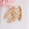 Ladder Shape Soap Box Natural Chinese Cherry Soap Tray Manual Wooden Home Bathroom Supplies Sturdy And Durable Soap Holder LX8618