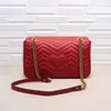 31cm Handbag Fashion marmont designer purse Shoulder Messenger bags large sh oulder bag large tote