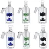 Glas Ash Catcher Rook-accessoire met drie kleuren 14.4mm 18.8mm Gezamenlijke Ashcatcher Water Pipe