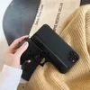 Novo designer de luxo 3D Casos de telefone de armas interessantes para iPhone 11 12 13 Pro Max X Xs XR 7 8 Plus Soft Silicone Pistol Toy Back Cove273f