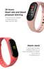 M4 Band Fitness Tracker Uhr Sportarmband Herzfrequenzmesser 096 Zoll Smartband Schrittzähler Geschenk für Gesundheit Armband1895942