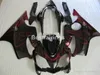 ホンダCBR600 F4I 04 05 06 07 RED FLAMES BLACK FAIRINGS SET CBR600 F4I 2004-2007 IY28用注射OEMフェアリングキット