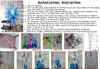 Vit murano blåst glas konst ljuskrona lampa sovrum hem dekoration Kina export försäljning ljus armaturer
